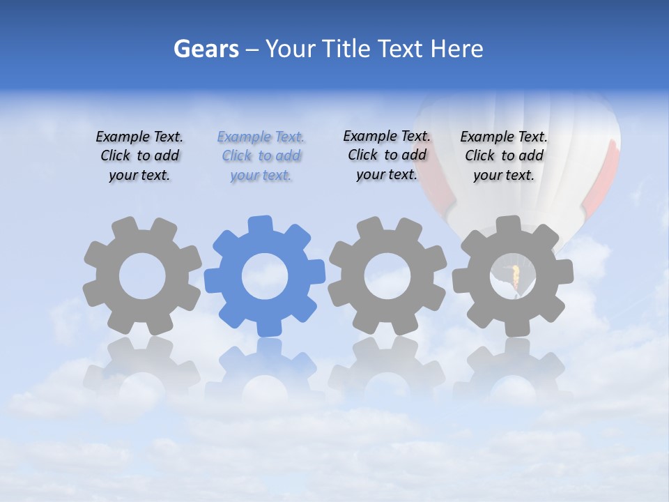 Away Trip Float PowerPoint Template