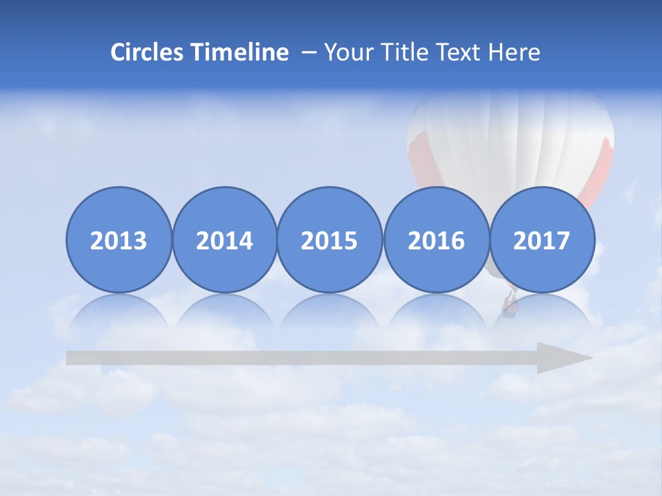 Away Trip Float PowerPoint Template