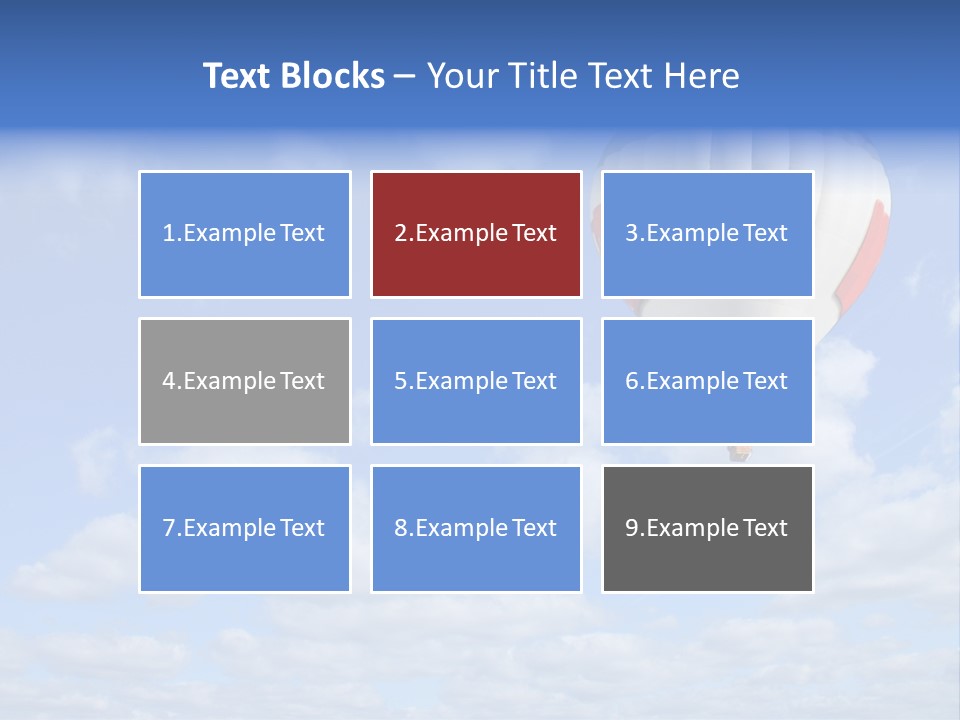 Away Trip Float PowerPoint Template