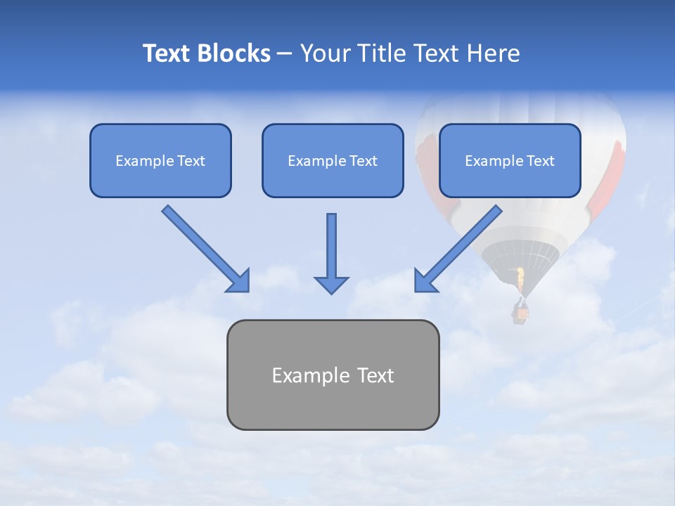 Away Trip Float PowerPoint Template