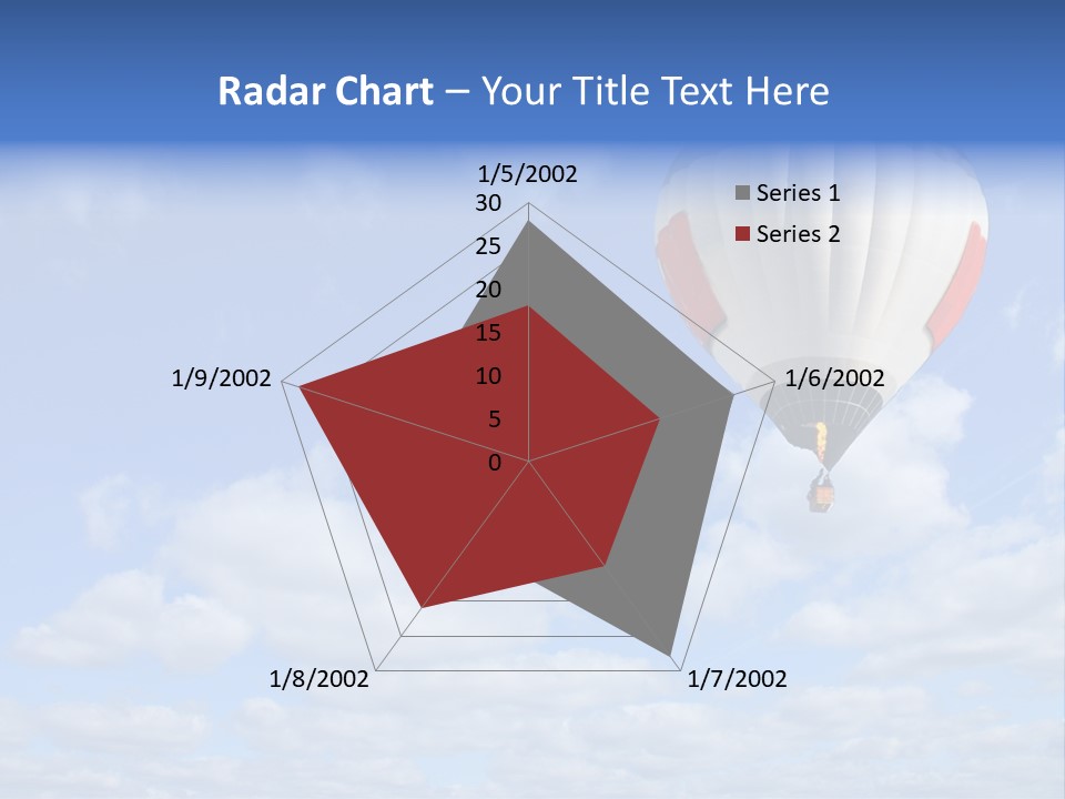 Away Trip Float PowerPoint Template