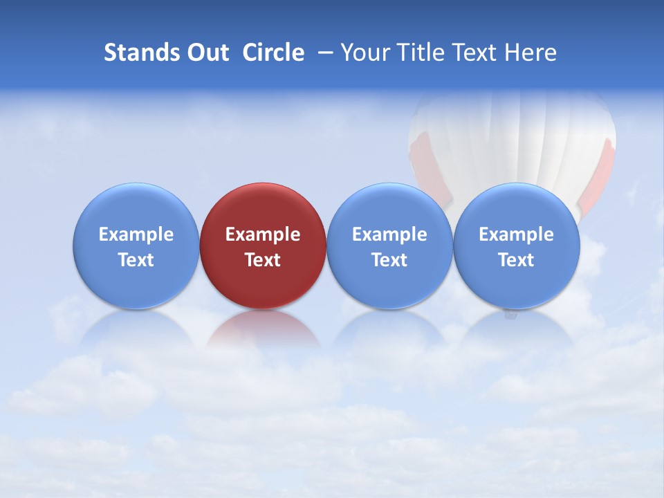 Away Trip Float PowerPoint Template