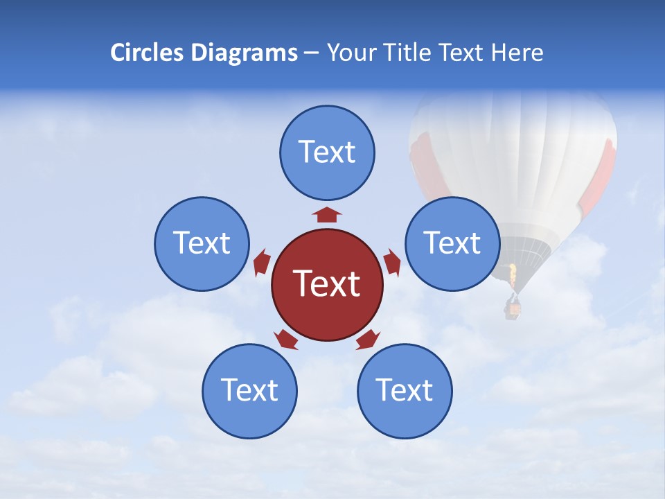 Away Trip Float PowerPoint Template