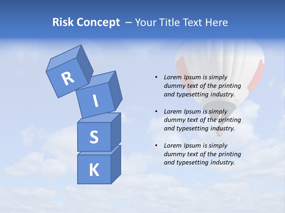 Away Trip Float PowerPoint Template