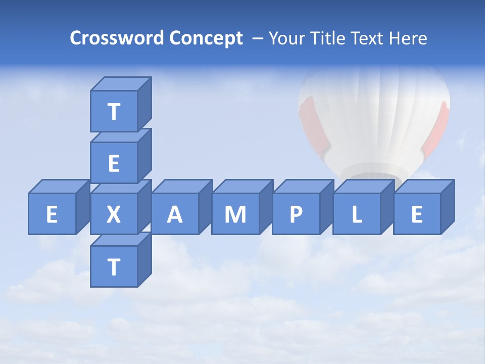 Away Trip Float PowerPoint Template