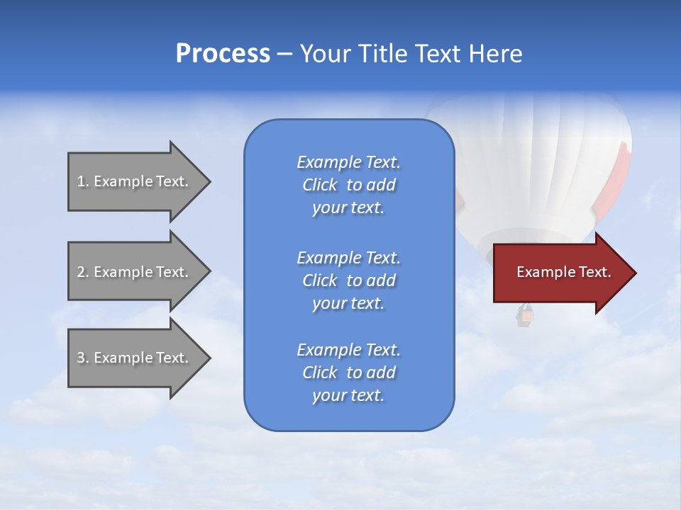Away Trip Float PowerPoint Template