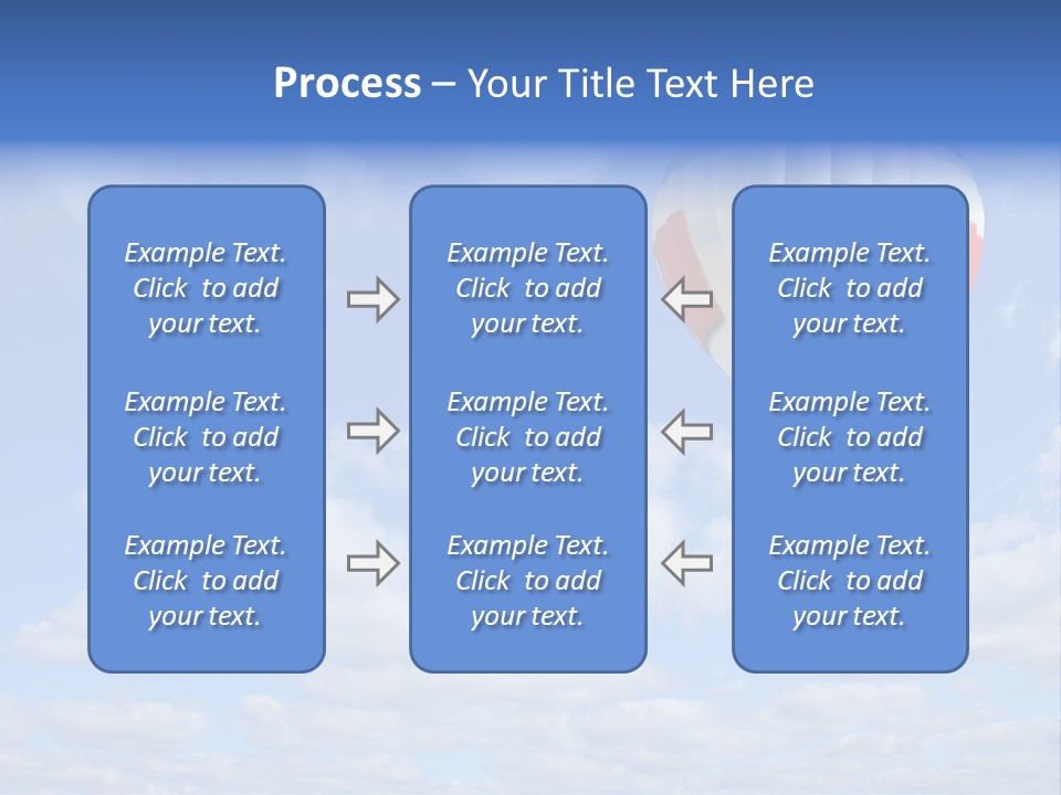 Away Trip Float PowerPoint Template