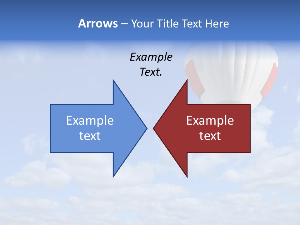 Away Trip Float PowerPoint Template