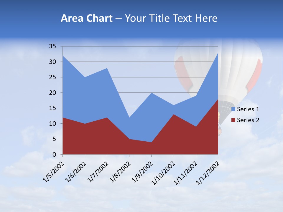 Away Trip Float PowerPoint Template