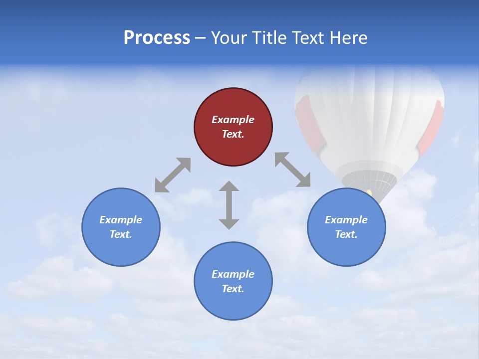 Away Trip Float PowerPoint Template