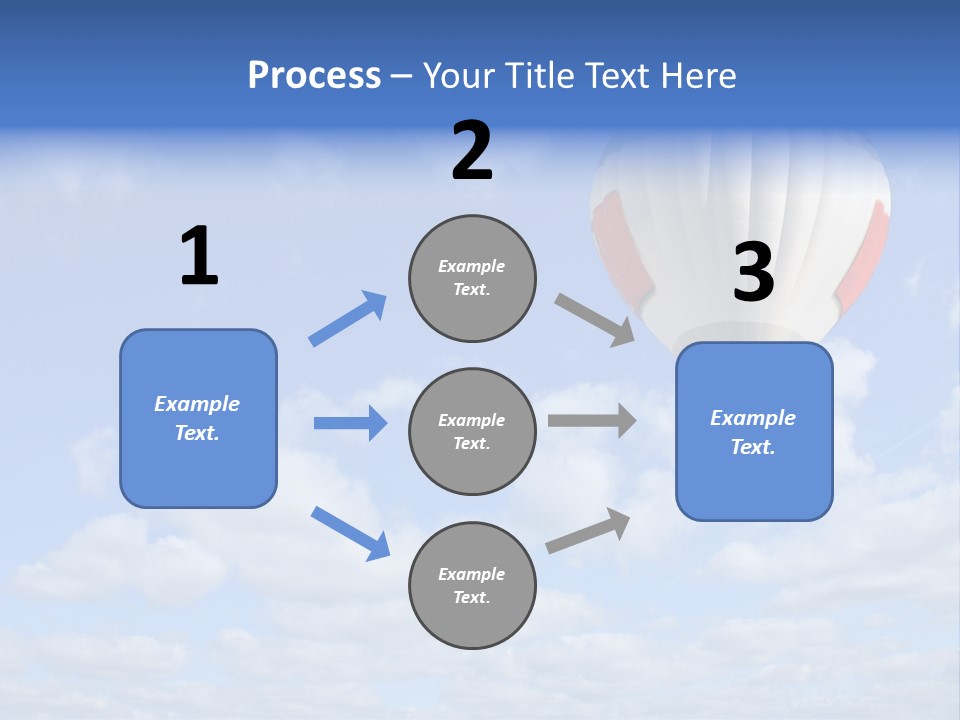 Away Trip Float PowerPoint Template