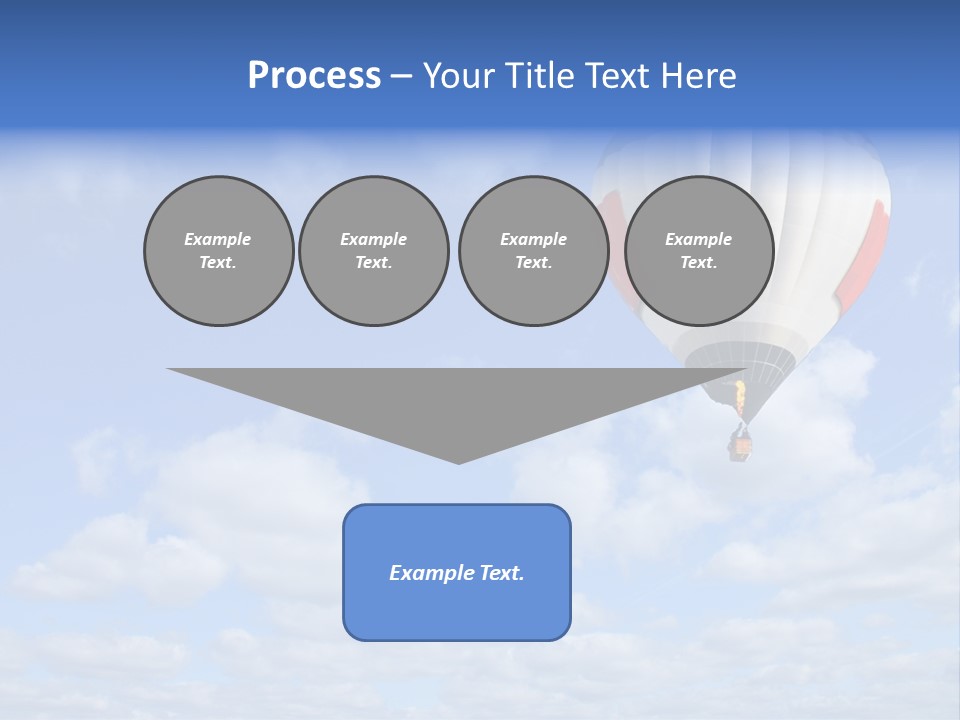 Away Trip Float PowerPoint Template