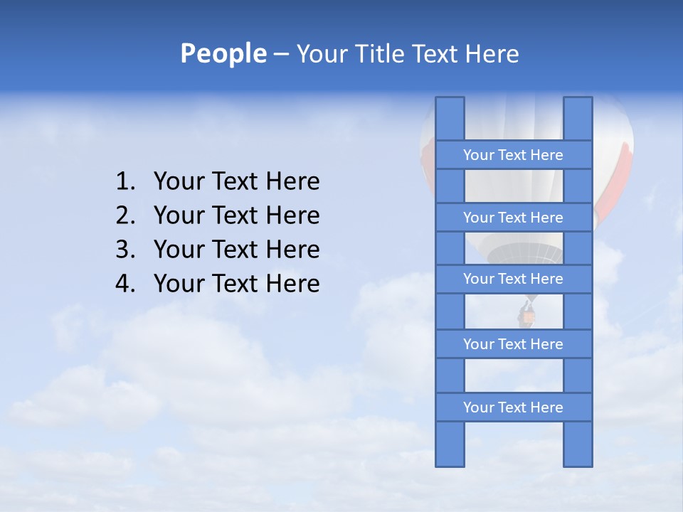 Away Trip Float PowerPoint Template