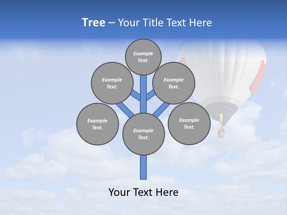 Away Trip Float PowerPoint Template