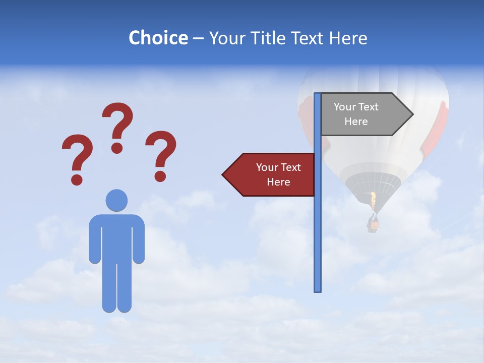 Away Trip Float PowerPoint Template
