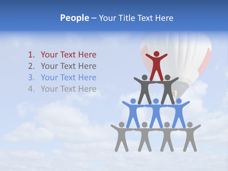 Away Trip Float PowerPoint Template