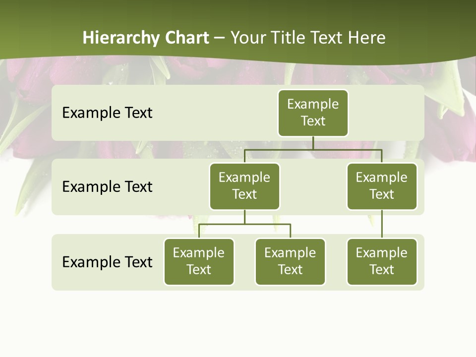 Smooth Leaf Macro PowerPoint Template