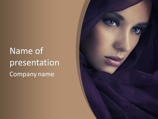 Beauty Middle Beautiful PowerPoint Template