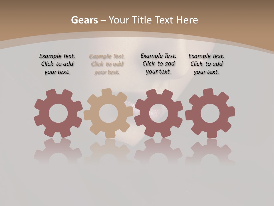 Beauty Middle Beautiful PowerPoint Template