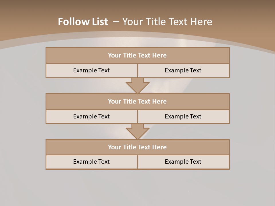 Beauty Middle Beautiful PowerPoint Template