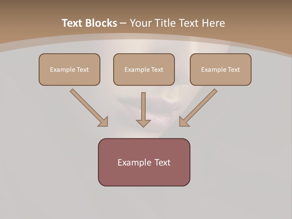 Beauty Middle Beautiful PowerPoint Template