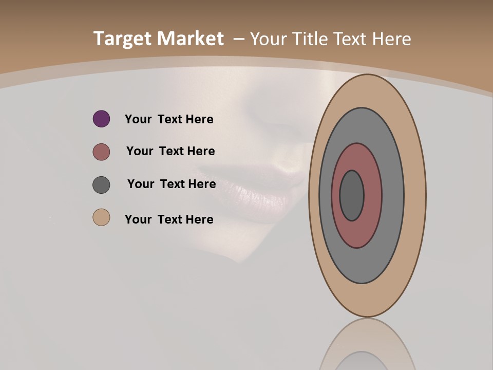 Beauty Middle Beautiful PowerPoint Template