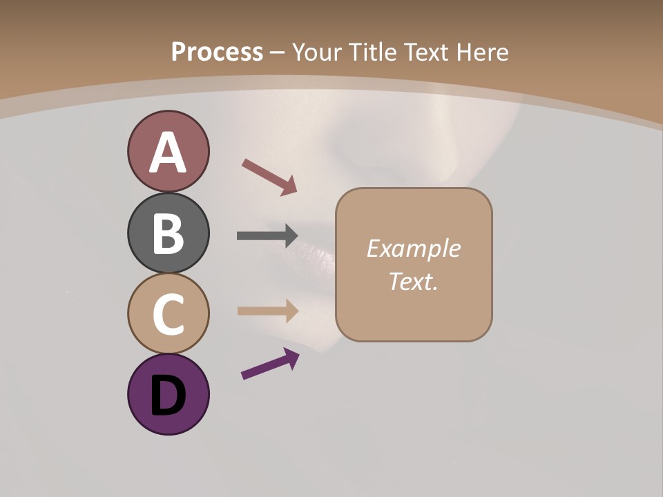 Beauty Middle Beautiful PowerPoint Template