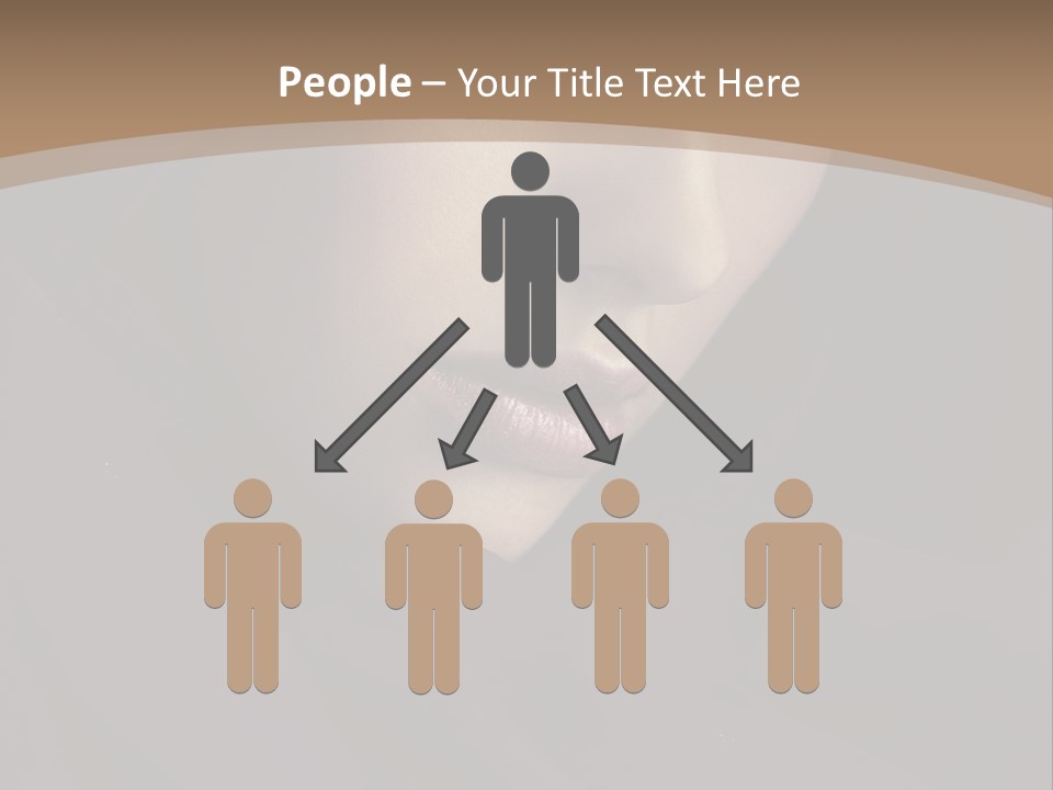 Beauty Middle Beautiful PowerPoint Template