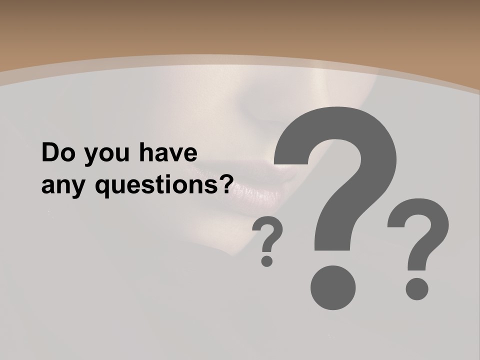 Beauty Middle Beautiful PowerPoint Template