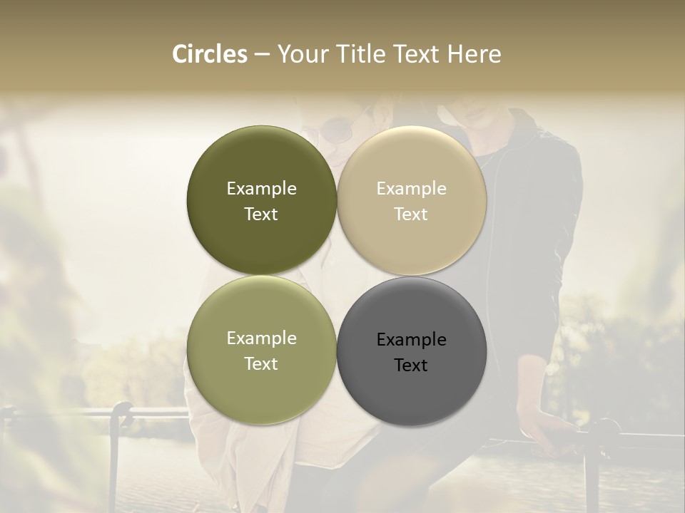 Glamour Girl Evening PowerPoint Template