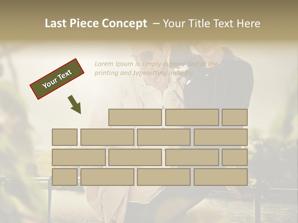 Glamour Girl Evening PowerPoint Template