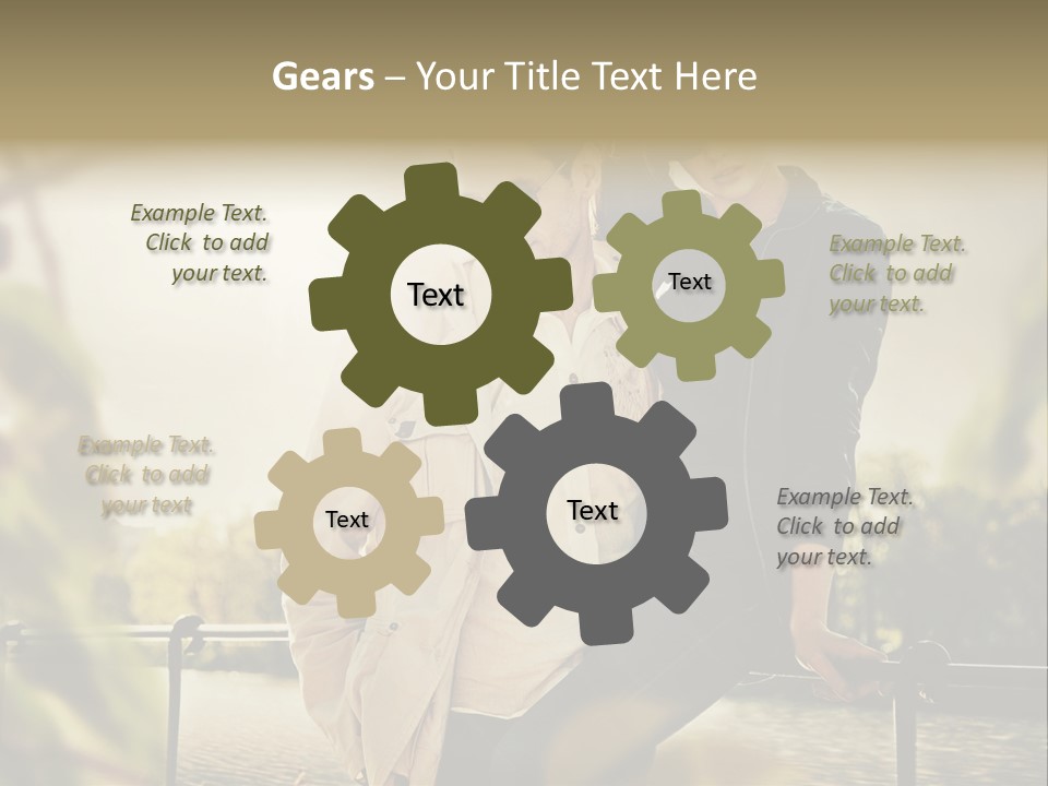 Glamour Girl Evening PowerPoint Template