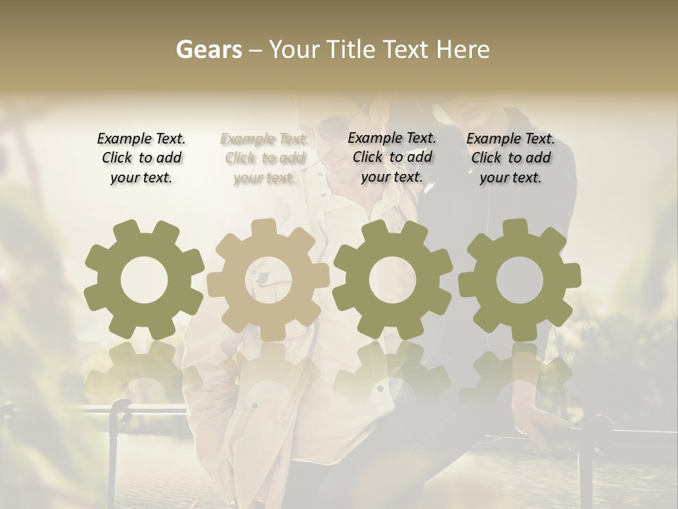 Glamour Girl Evening PowerPoint Template