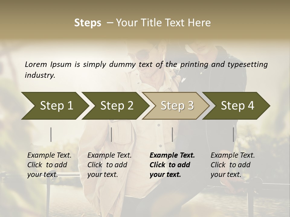 Glamour Girl Evening PowerPoint Template