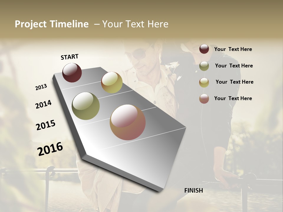 Glamour Girl Evening PowerPoint Template