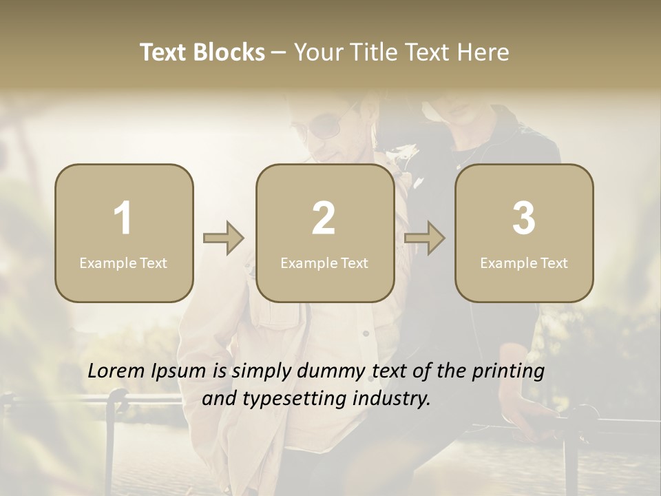 Glamour Girl Evening PowerPoint Template