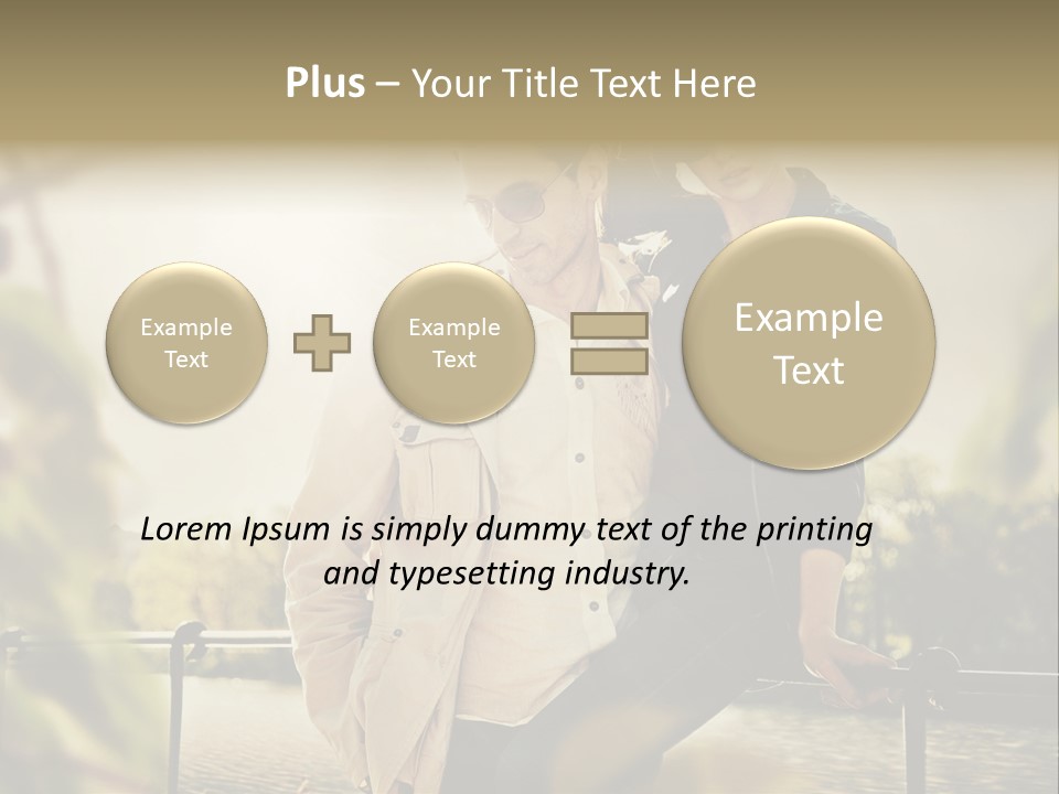 Glamour Girl Evening PowerPoint Template