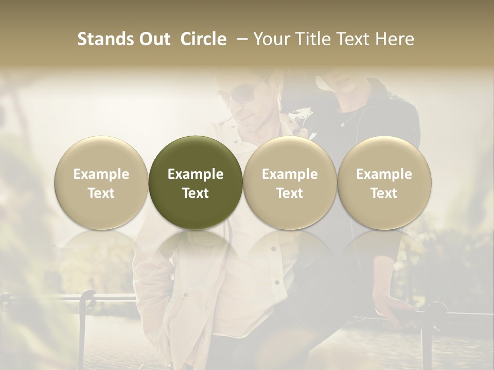 Glamour Girl Evening PowerPoint Template