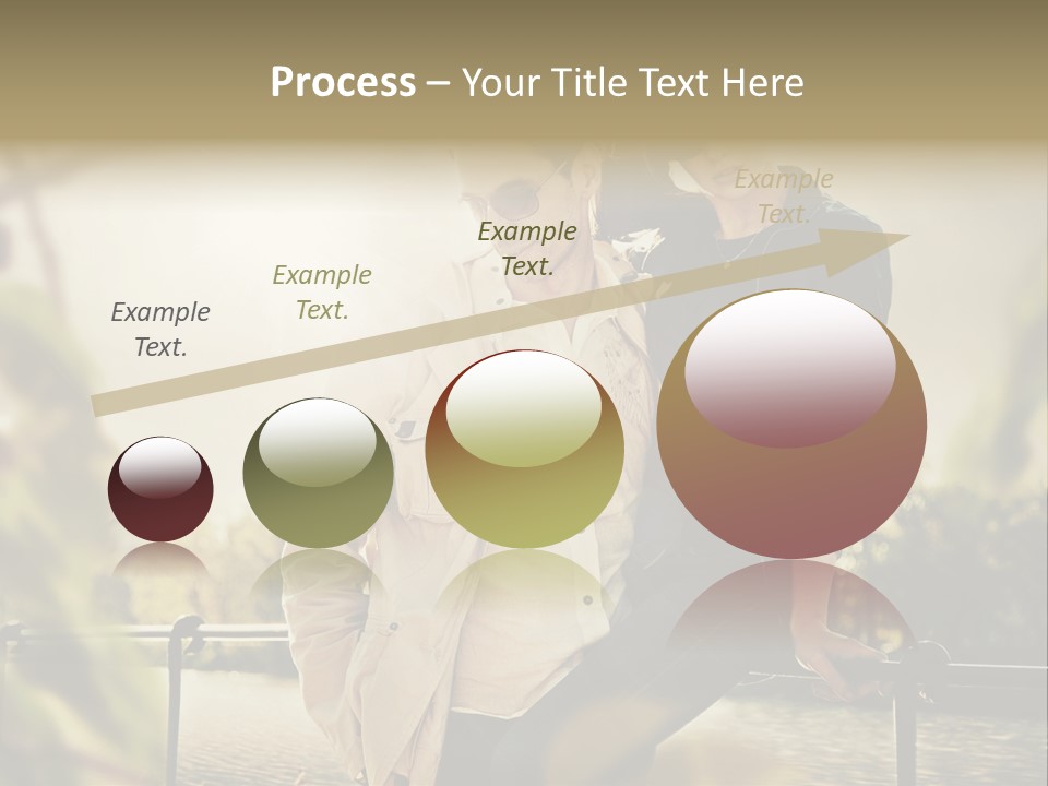 Glamour Girl Evening PowerPoint Template
