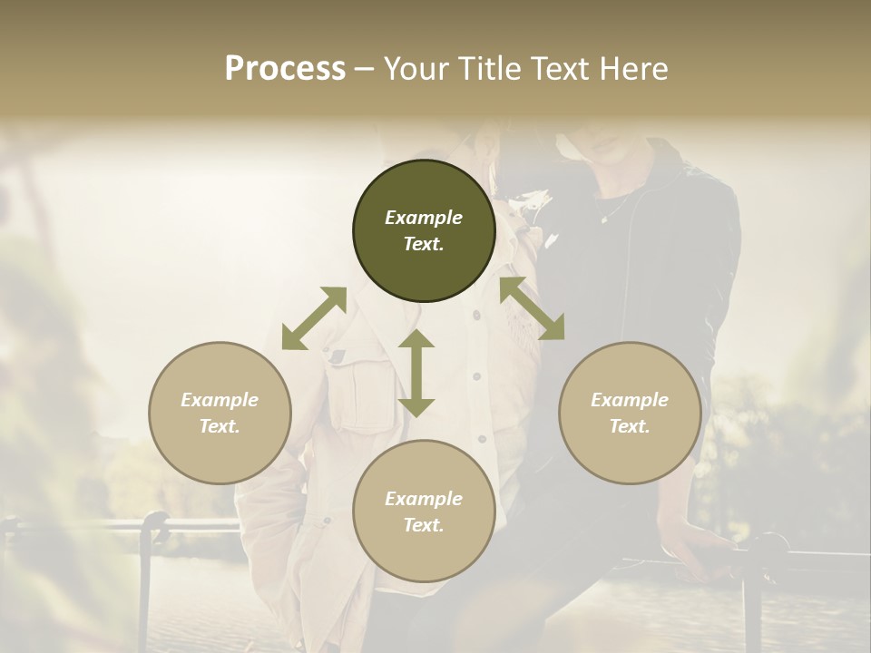 Glamour Girl Evening PowerPoint Template