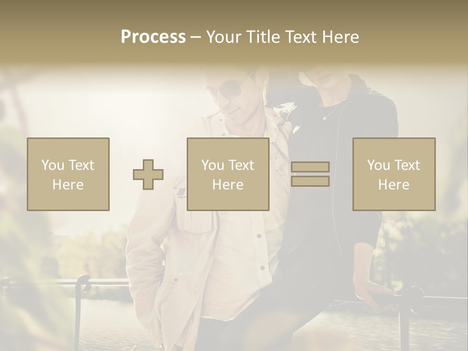 Glamour Girl Evening PowerPoint Template
