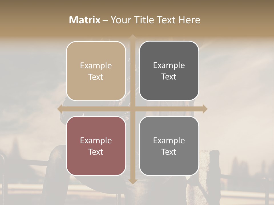 Vogue Happiness Elegance PowerPoint Template