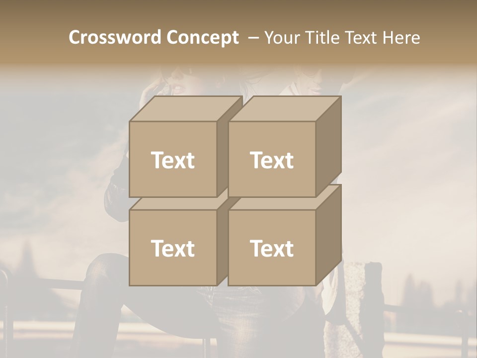 Vogue Happiness Elegance PowerPoint Template