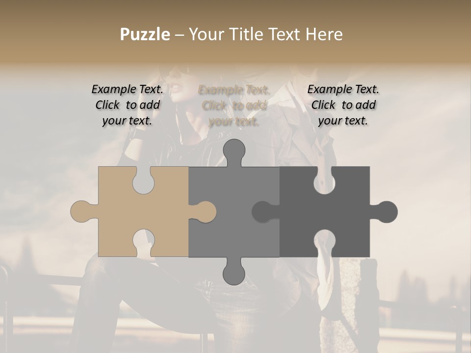 Vogue Happiness Elegance PowerPoint Template