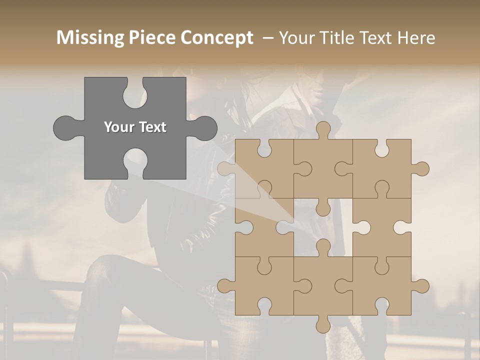 Vogue Happiness Elegance PowerPoint Template