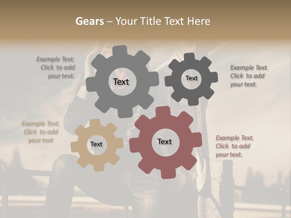 Vogue Happiness Elegance PowerPoint Template