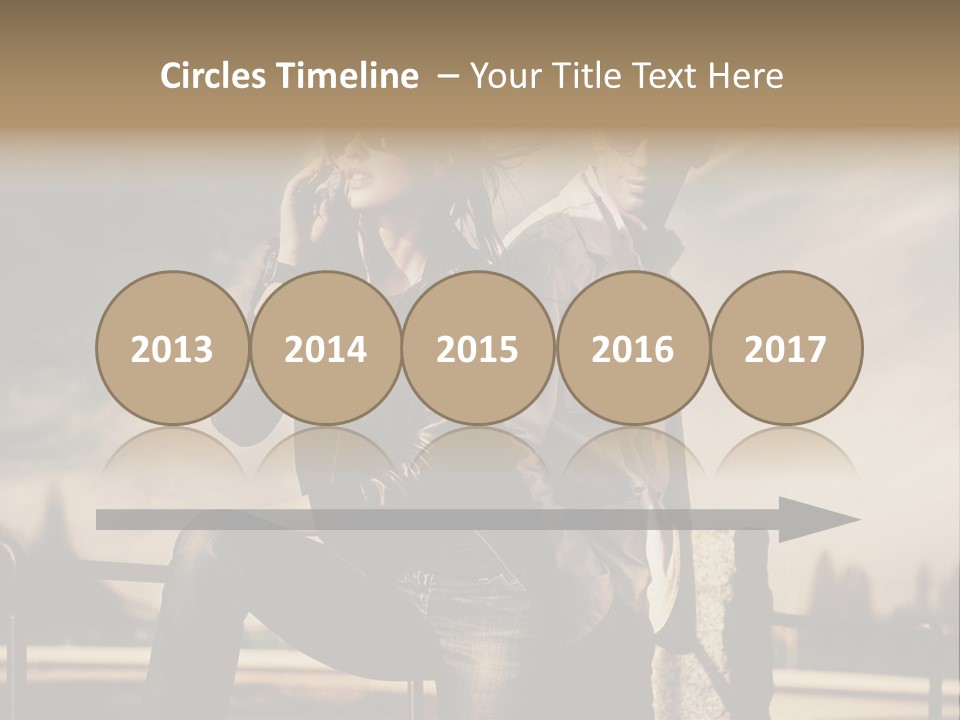 Vogue Happiness Elegance PowerPoint Template