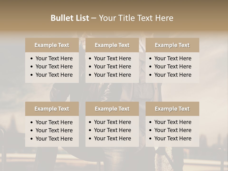 Vogue Happiness Elegance PowerPoint Template