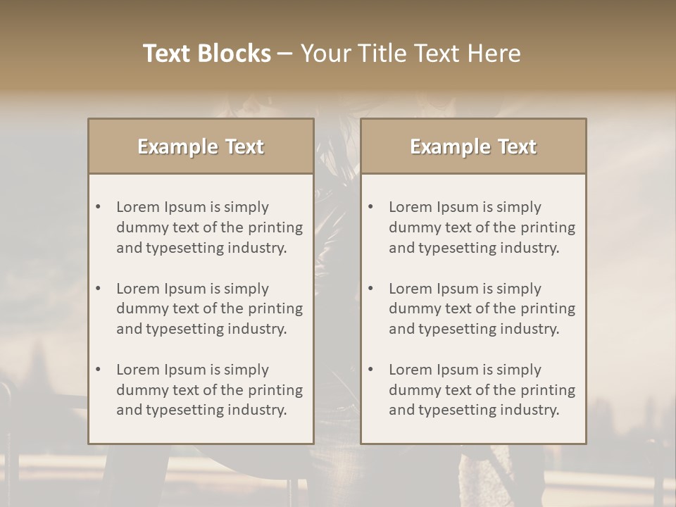 Vogue Happiness Elegance PowerPoint Template