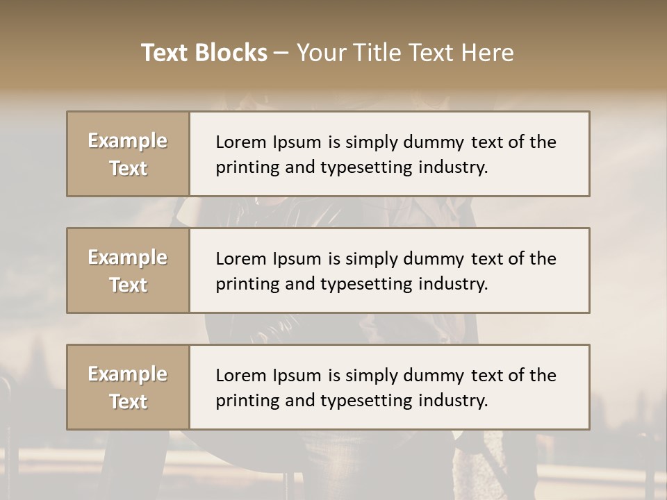 Vogue Happiness Elegance PowerPoint Template